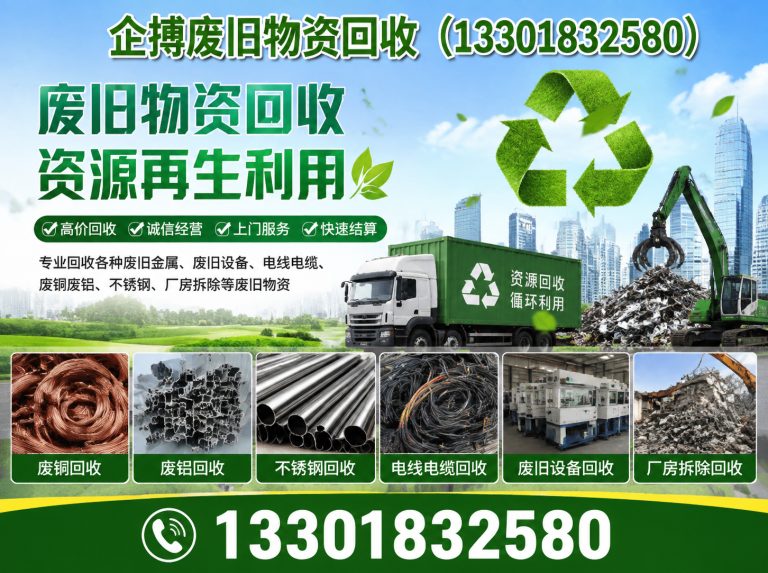 浦东新区企搏废旧物资回收展示图